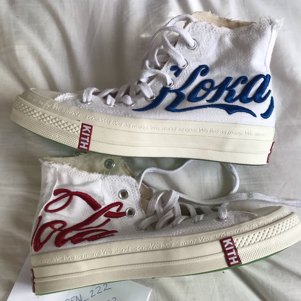 Kith x Coca Cola x Converse All Star 70s